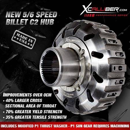 Built Allison Transmissions & Parts - Allison C2 Billet Hub