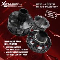 XCalliber - XCalliber 5 Speed Performance Billet P2 & C2 Set with Modified P1 Sun Gear, LCT