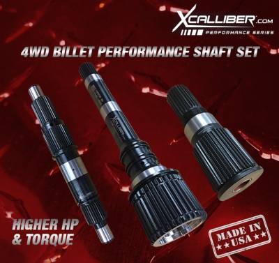 Allison Billet Shafts for Superior Durability & Power Handling