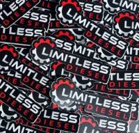 Limitless Diesel - Limitless Stickers 3-Pack  3x1.5" - Image 2